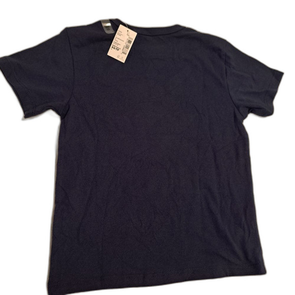 The Children's Place graphic t-shirt dinosaur Easter bunny scares eggs XS New! - Picture 4 of 6